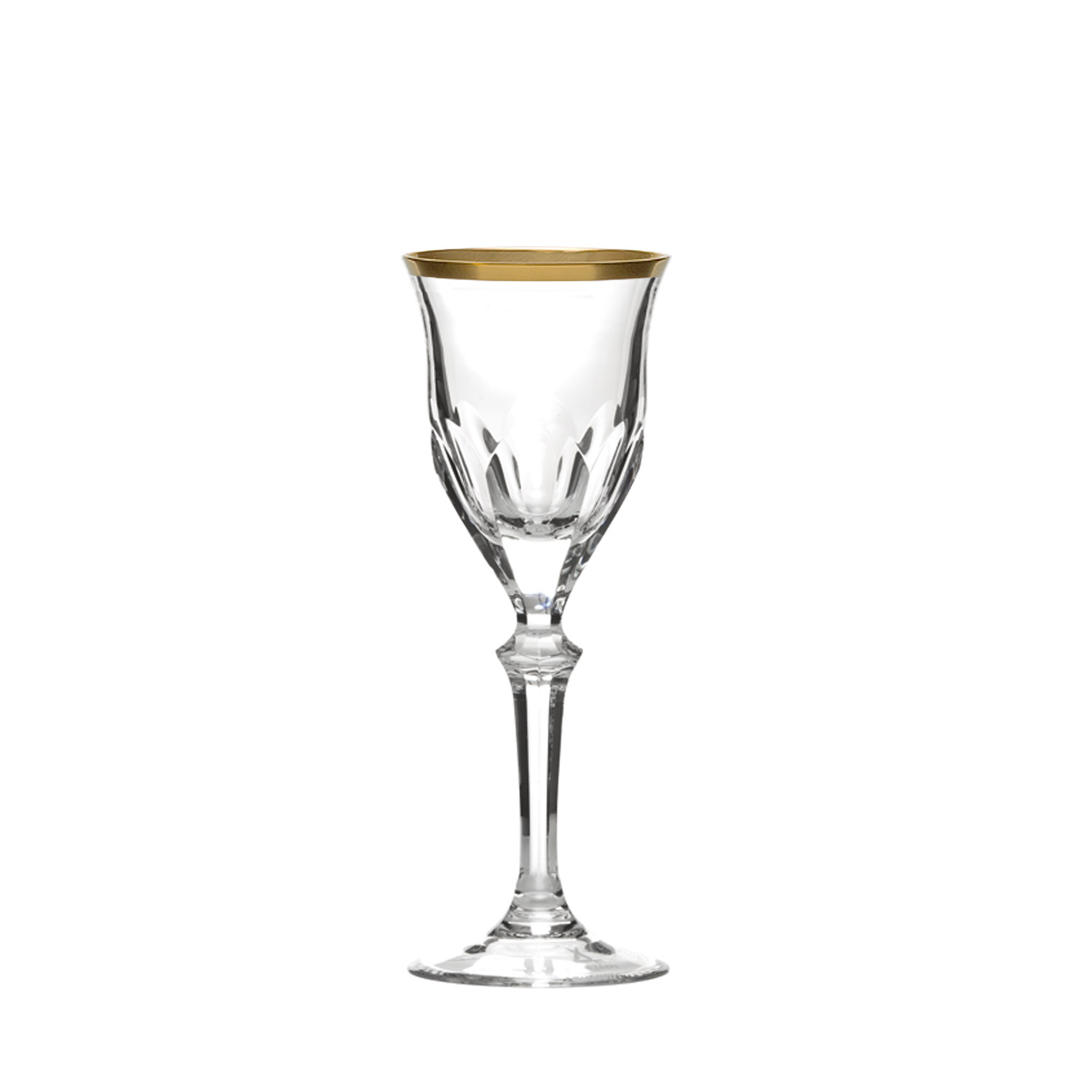 Rotweinglas Kristall Palais Gold clear (23,5 cm)