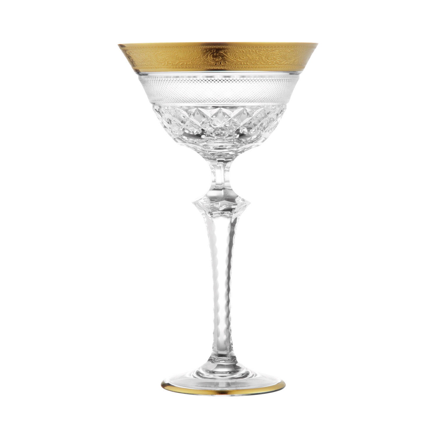 Cocktailglas Kristall Rococo clear (19,8 cm)