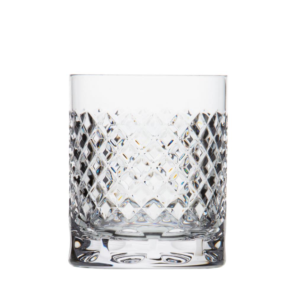 Whiskyglas Kristall Karo clear (9 cm)