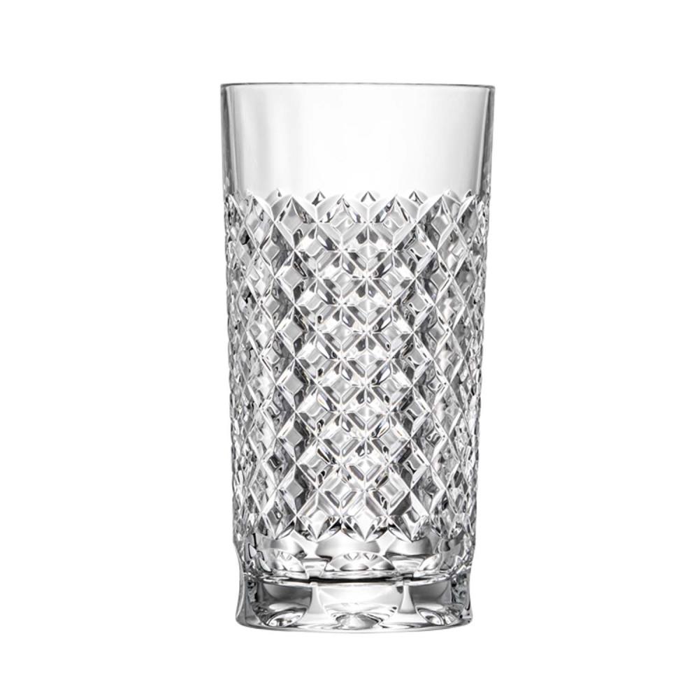 Longdrinkglas Kristall Karo clear (14 cm)