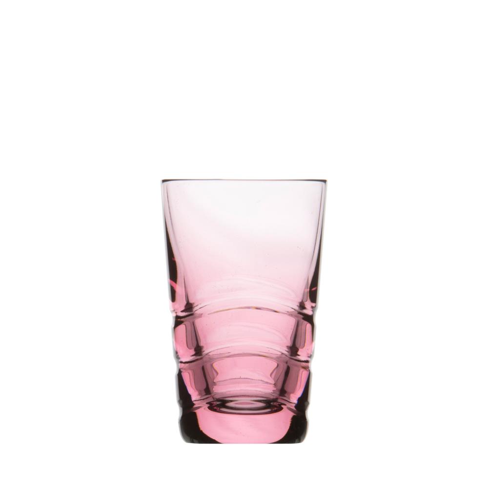 Shot Glas Kristall Wave rosalin (8 cm)