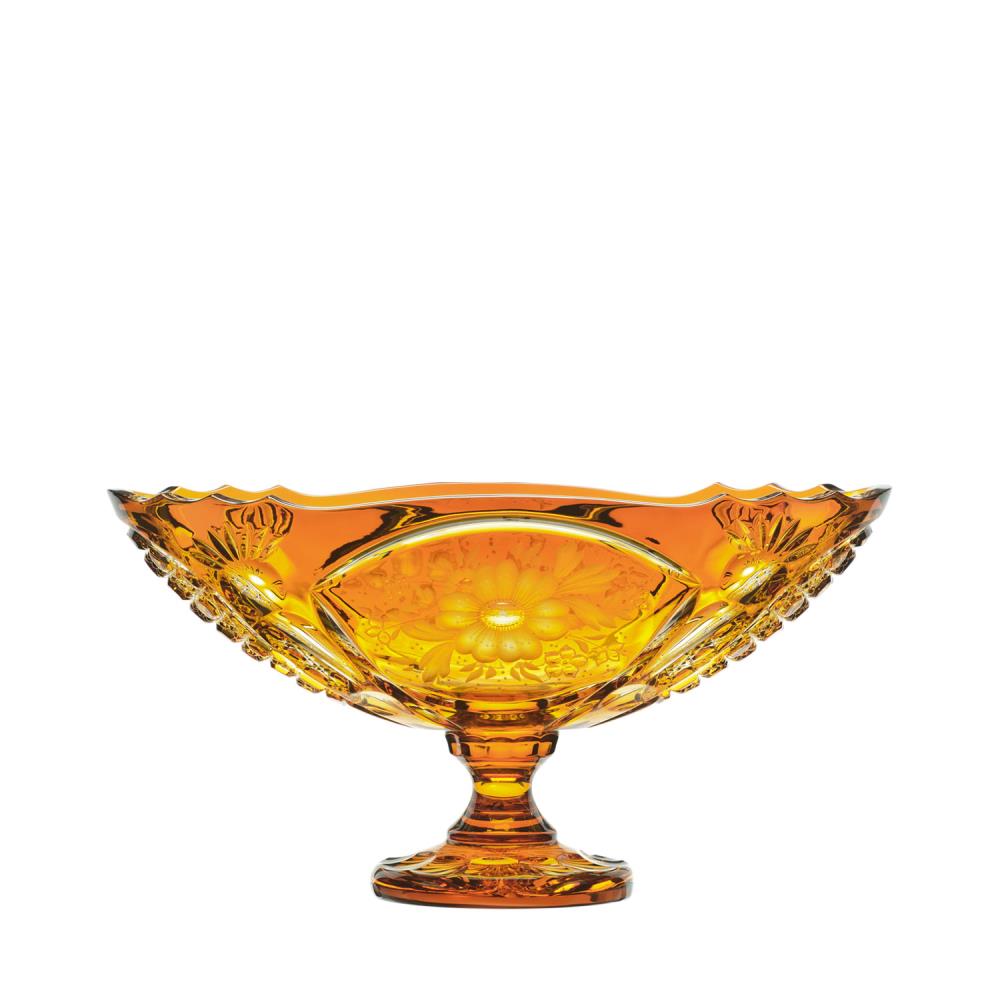 Jardiniere Kristall Luxury amber (40 cm)
