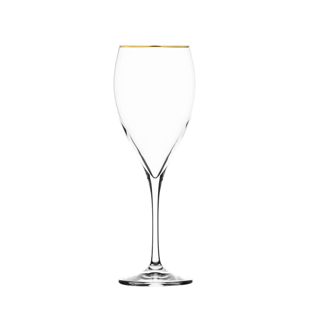 Weissweinglas Kristall Pure Gold clear (22 cm)