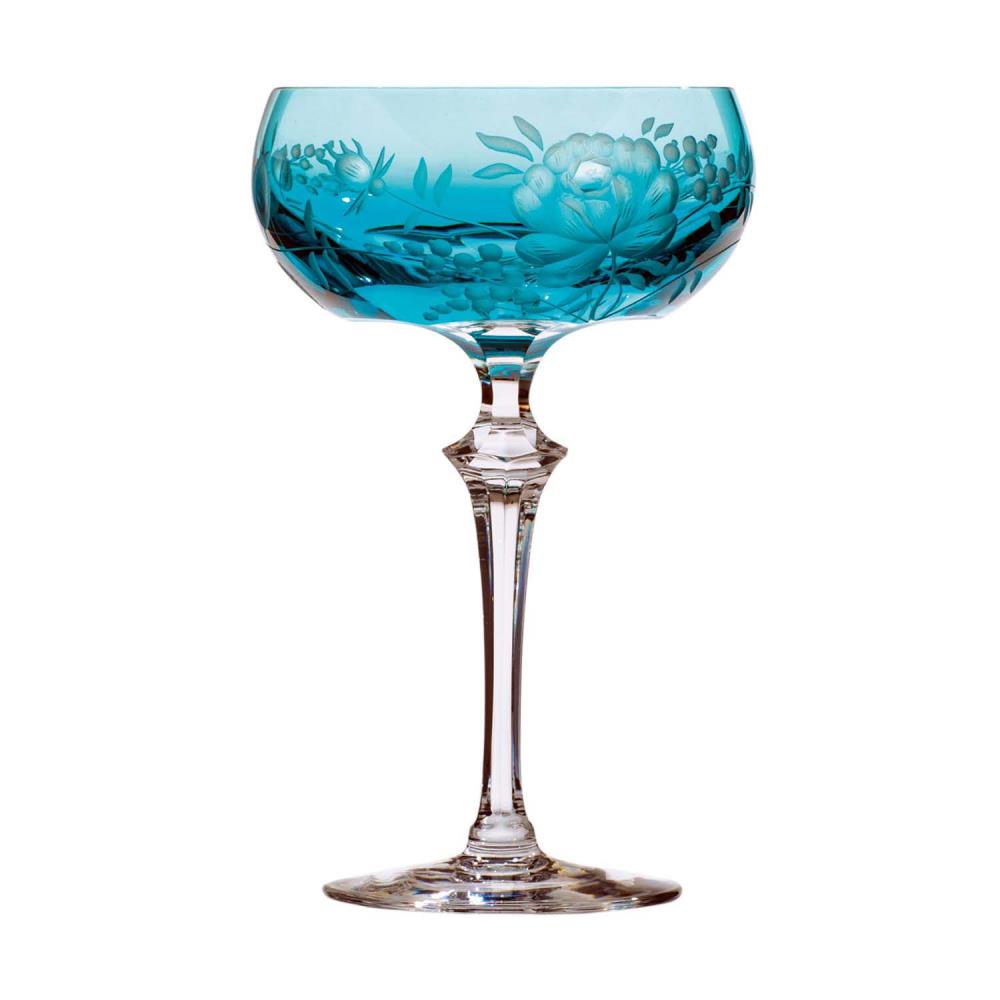 Cocktailglas Kristall Primerose azur (17,5 cm)