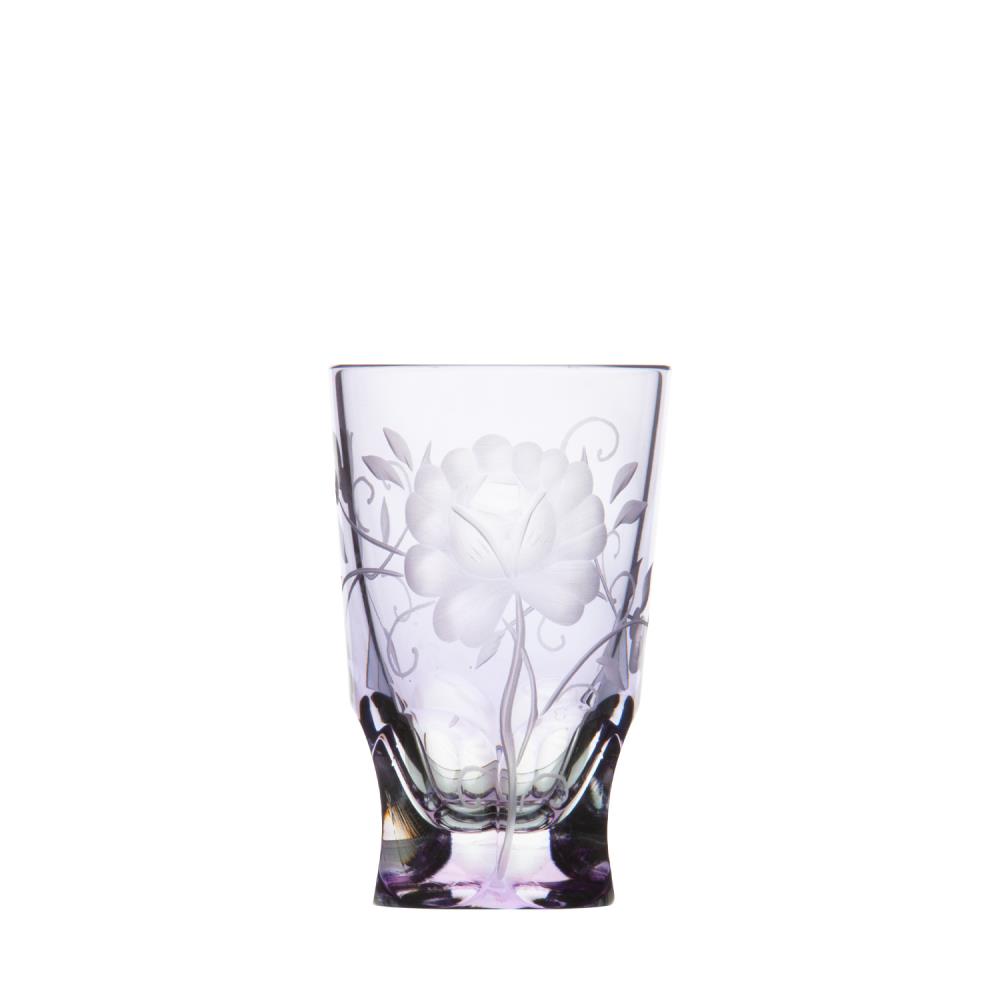 Shot Glas Kristall Rose lavender (8 cm)
