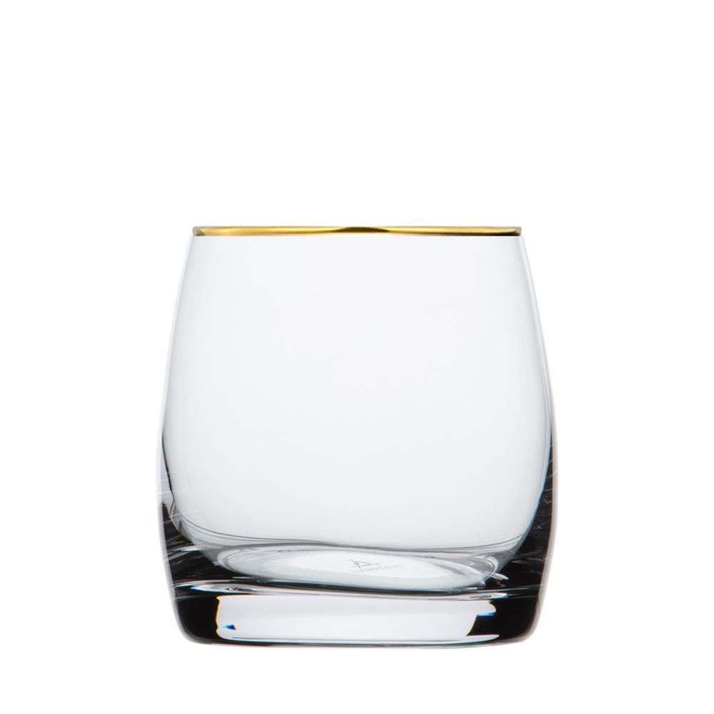 Whiskyglas Kristall Pure Gold clear (8,7 cm)