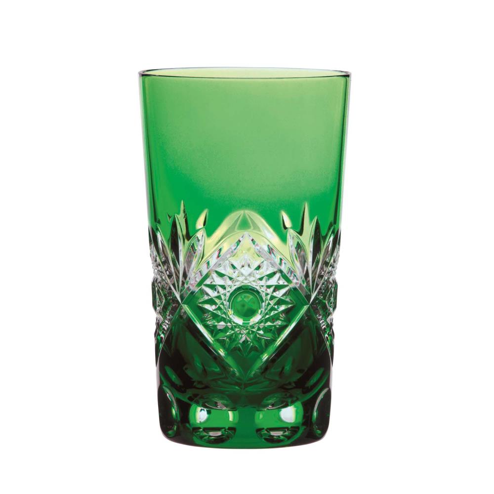 Longdrinkglas Kristall Santra smaragd (14 cm)